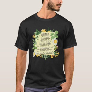 St Patrick Breastplate Gebet Patrick's Day Kathol T-Shirt