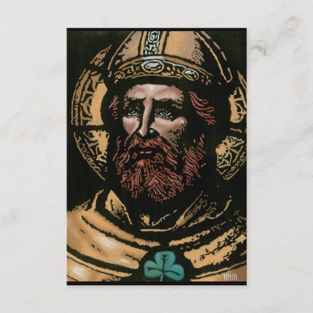 St. Patrick Breastplate Prayer Card Dankeskarte (Vorderseite)