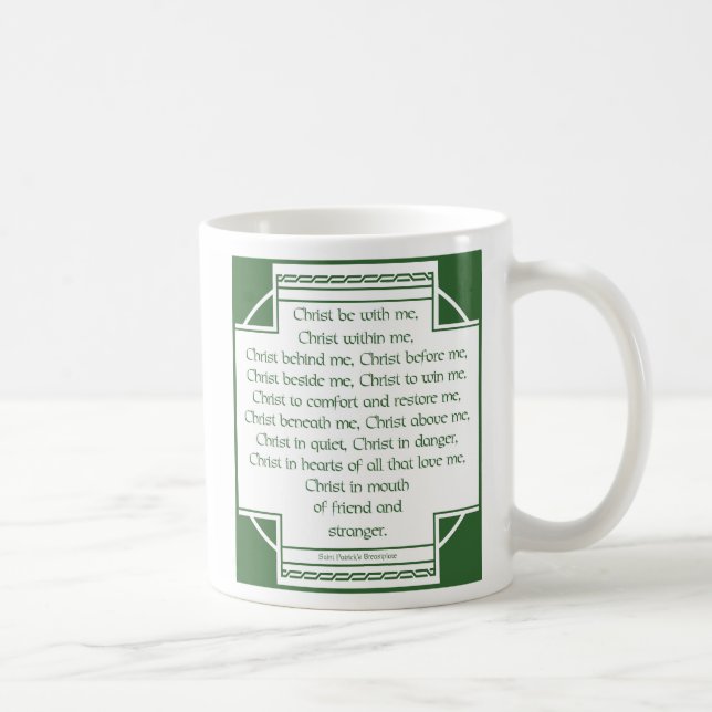 St Patrick Brustplatte Tasse (Rechts)