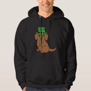 St Patrick Dackel Hoodie