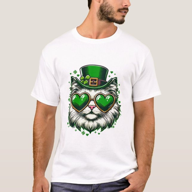 St Patrick Day Graphic Niedlich T-Shirt (Vorderseite)