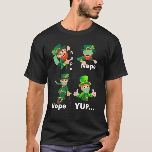 St. Patrick Day, Happy St Patrick's T-Shirt (Vorderseite)