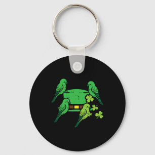 St Patrick Day Hat Birds Saint Paddys Kardinal Men Schlüsselanhänger