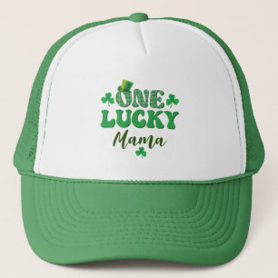 St. Patrick Day - One Lucky Mama Hat Truckerkappe