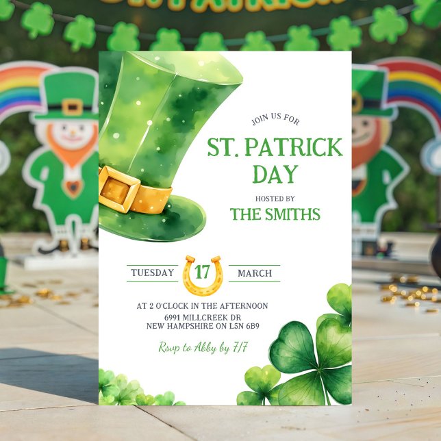 St. Patrick Day Party Einladung (Von Creator hochgeladen)