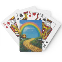 St. Patrick Day Rainbow & Pot of Gold