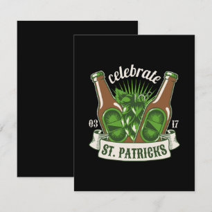 St. Patrick Day RSVP Karte