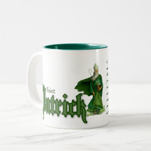 St. Patrick Day Zweifarbige Tasse