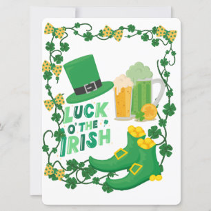 ST PATRICK DESIGN FEIERTAGSKARTE