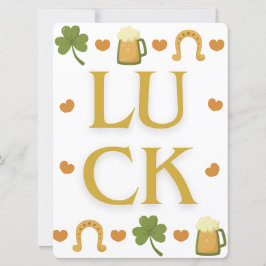ST PATRICK DESIGN FEIERTAGSKARTE