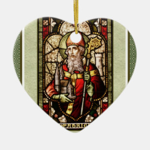 St Patrick Digitale Keramik Ristorante La Lanchett Keramikornament