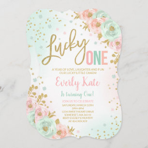 St Patrick Geburtstags-Einladungs-glückliches Einladung