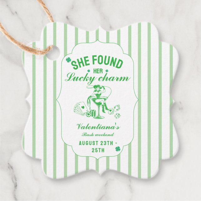 st patrick geschenkanhänger (Vorderseite)