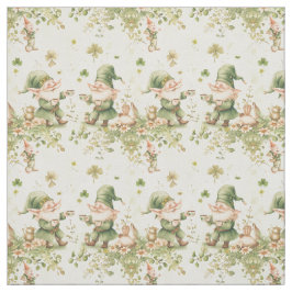 St Patrick Gnome Irish Coffee Pattern Stoff
