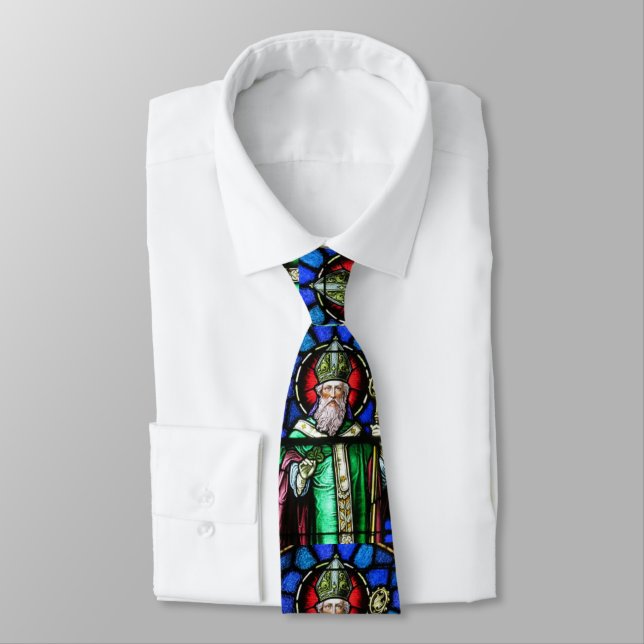 St. Patrick Irisches Buntglas Krawatte (Gebunden)