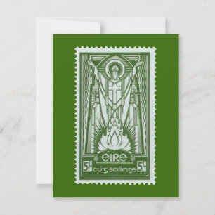 St. Patrick Irish Postage Briefmarke