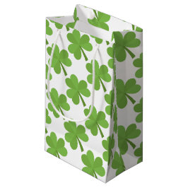 St Patrick Kleeblatt Irish Ireland Clover Pattern Kleine Geschenktüte