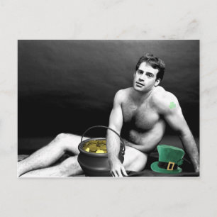 St. Patrick Man Postkarte
