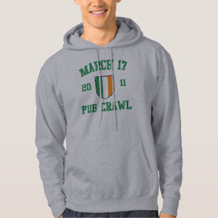 St Patrick mit Kapuze Sweatshirt Tag2011