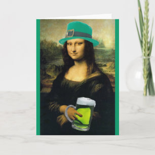 St Patrick Mona Lisa Karte