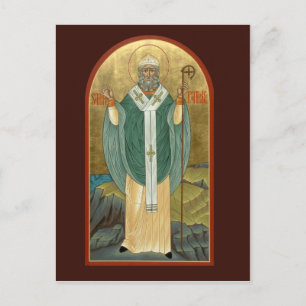 St. Patrick Prayer Card Postkarte