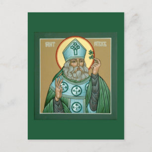 St. Patrick Prayer Card Postkarte