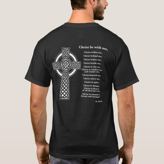 St. Patrick Prayer T-Shirt (Rückseite)