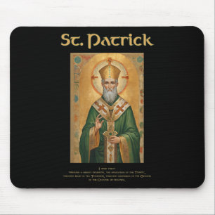 St. Patrick römisch-katholische Gebet Mousepad