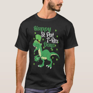 St Patrick S Boys Day Pajamas Dinosaur Dino Saurus T-Shirt