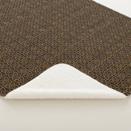 St. Patrick’s Day Celtic Knot Sherpa-Decke  Sherpadecke