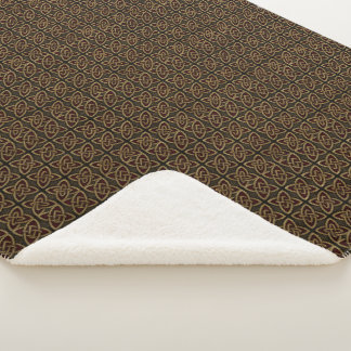 St. Patrick’s Day Celtic Knot Sherpa-Decke Sherpadecke