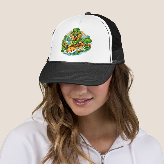 St. Patrick’s Day Dog Adventure Cap Truckerkappe (Beispiel)