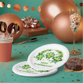 St. Patrick’s Day feiern Pappteller