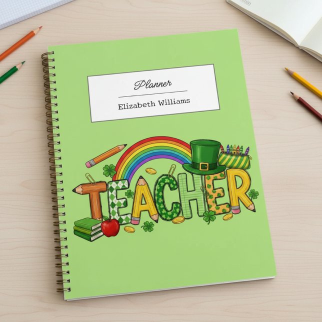 St. Patrick’s Day Glücklich zu unterrichten Lehrer Planer (Von Creator hochgeladen)