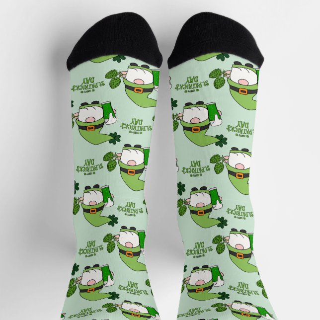 St. Patrick’s Day Glückssocken Socken (Oben)
