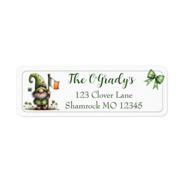 St. Patrick’s Day Gnom (Vorne)