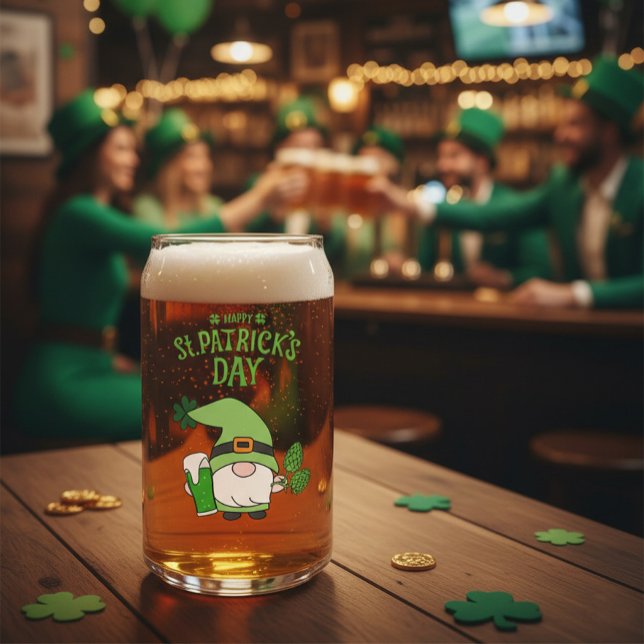 St. Patrick’s Day Gnom  Dosenglas (Von Creator hochgeladen)