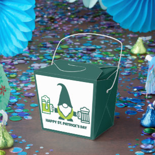 St. Patrick’s Day Gnom mit Bierkrug Geschenkschachtel