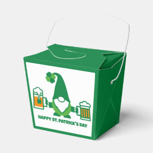 St. Patrick’s Day Gnom mit Bierkrug Geschenkschachtel