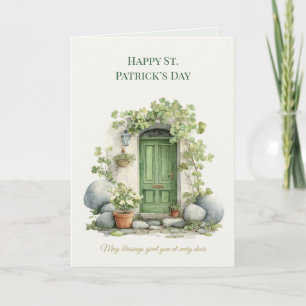 St. Patrick’s Day Irisches Glück Shamrock Grußkart Karte