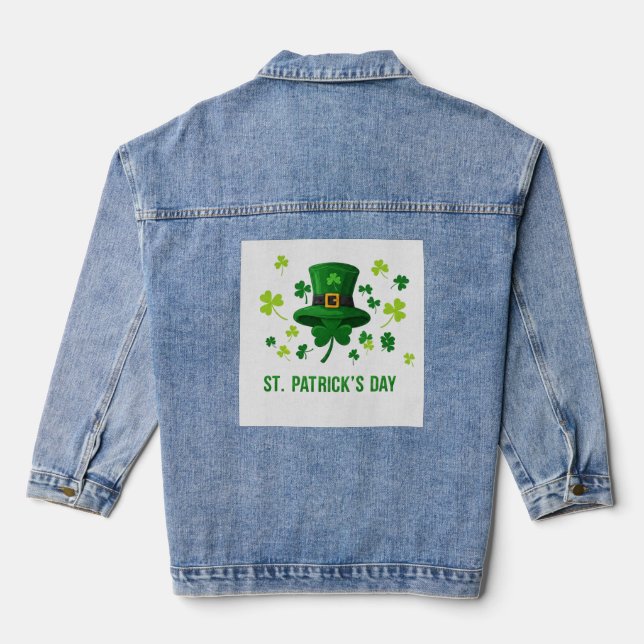ST. PATRICK`S DAY JEANSJACKE (Rückseite)