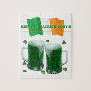 St. Patrick’s Day Jigsaw Puzzle Beer
