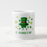 ST. PATRICK`S DAY Jumbo-Tasse<br><div class="desc">Celebrate the spirit of St. Patrick’s Day with this festive and lucky design! Perfect for March 17th celebrations, Irish-themed parties, parades, and anyone who loves shamrocks, leprechauns, and all things green. Whether you're feeling lucky, embracing your Irish pride, or just joining the fun, this St. Patrick’s Day design is a...</div>