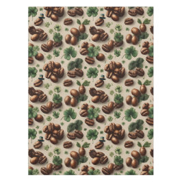 St. Patrick’s Day Kaffee & Shamrock-Muster Tischdecke