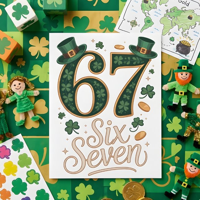 St. Patrick’s Day Karte 67 Meme Kinder (Von Creator hochgeladen)