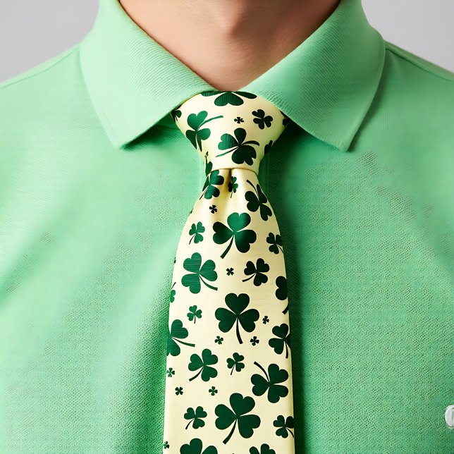 St. Patrick’s Day Luck Knots Necktie Krawatte (St. Patrick’s Day Luck Knots Necktie)