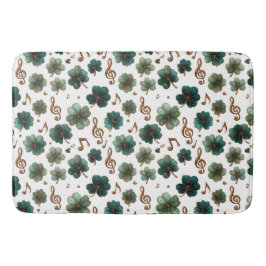 St. Patrick’s Day Musical Shamrock Badematte