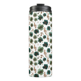 St. Patrick’s Day Musical Shamrock Thermosbecher