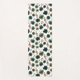 St. Patrick’s Day Musical Shamrock Yogamatte