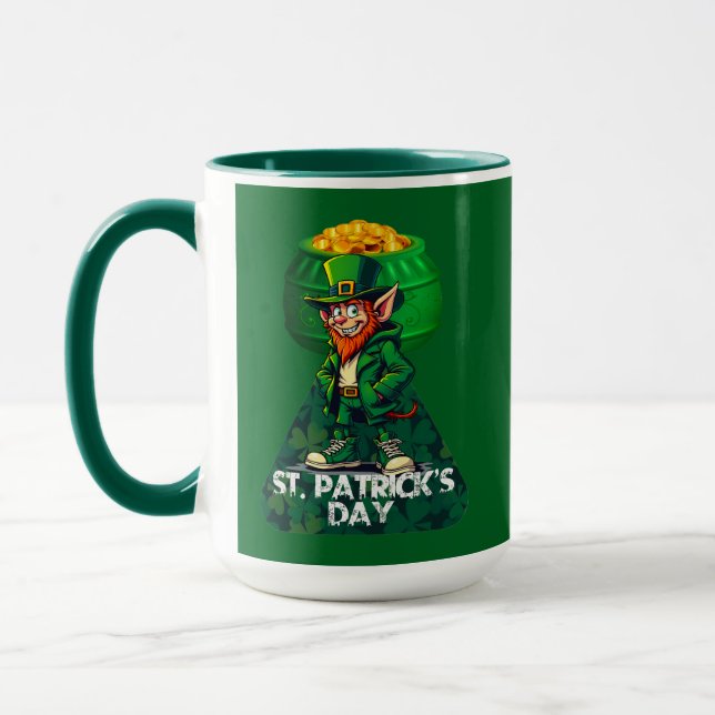 St Patrick’s Day Pot of Gold - caneca Tasse (Links)